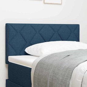 vidaXL Υφασμάτινο Κεφαλάρι Geometric με κεφαλάρι Μπλε 100 cm ύφασμα
