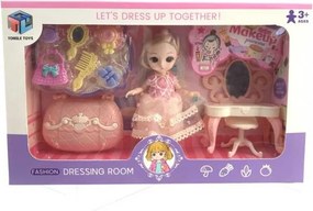 Σετ κούκλα με αξεσουάρ ομορφιάς - 6688-26-DIY - 917465