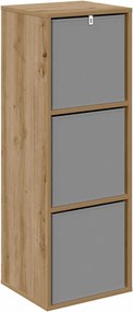 vidaXL Πλαϊνό γραφείο Artisan Oak 35 x 32 x 99,5 εκ