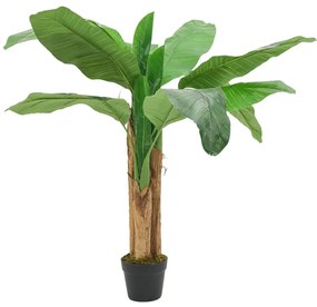 vidaXL Μπανανιά Τεχνητή 9 Φύλλα Πράσινη 120 εκ.