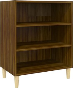 vidaXL Ραφιέρα Καφέ Δρυς 57 x 35 x 70 εκ. από Επεξεργασμένο Ξύλο