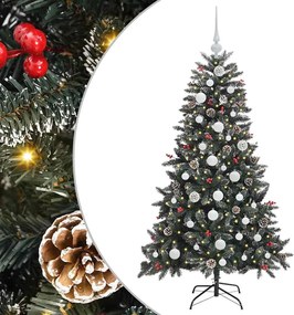 vidaXL Τεχνητό Χριστουγεννιάτικο Δέντρο με 150 LED Πράσινο 150 cm