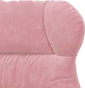 vidaXL Πολυθρόνα Ροζ 69 x 74 x 93 εκ. Βελούδο