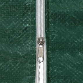 vidaXL Πλευρική Σκηνής Πάρτι 2 τεμ. 200 x 195 εκ. Πράσινο