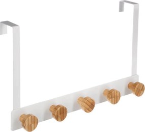 Κρεμάστρα Πόρτας 5 Θέσεων F-V Hooks White 151570B