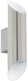 Φωτιστικό Τοίχου Led Viegas 95422 Silver Eglo Metal