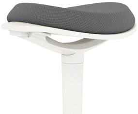 Καρέκλα γραφείου, εργονομικό σκαμπό όρθιας στάσης, ρυθμιζόμενο ύψος, έως 120 kg, 42,5 x 35,5 x 56,5-71,5 cm, Γκρι