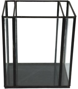 Κηροπήγιο ArteLibre Μαύρο Μέταλλο 18x13x21cm