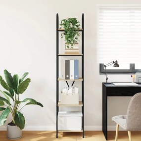 vidaXL Ράφι Βιβλίων Δρύς Sonoma 40 x 30 x 183 εκ Επεξεργασμένο ξύλο