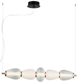 Κρεμαστό Φωτιστικό Οροφής LED 23W IP20 3000K Shiny 4304000 Viokef 4304000 Λευκό