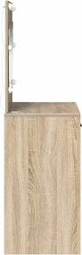 vidaXL Τραπέζι περιποίησης Δρύς Sonoma 78,5 x 41 x 135 εκ