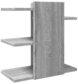 vidaXL Έπιπλο Οργάνωσης Γραφείου Γκρι Sonoma 42x21,5x42 εκ Επεξ. Ξύλο