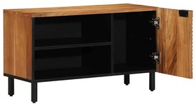 vidaXL Ντουλάπα Τηλεόρασης 80x31,5x46 εκ Μασίφ Ξύλο Ακακίας