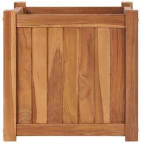 vidaXL Ζαρντινιέρα Υπερυψωμένη 40 x 40 x 40 εκ. από Μασίφ Ξύλο Teak