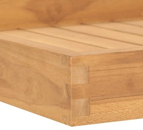 ΔΙΣΚΟΣ ΣΕΡΒΙΡΙΣΜΑΤΟΣ 60 X 60 ΕΚ. ΑΠΟ ΜΑΣΙΦ ΞΥΛΟ TEAK 315458