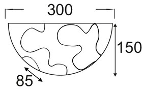 ΑΠΛΙΚΑ 30cm ΠΑΖΛ ΓΥΑΛΙ PUZZLE - Γυαλί - XD05302