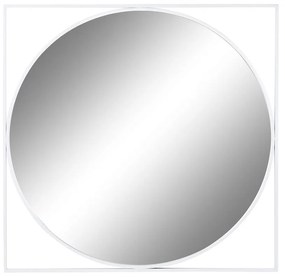 Τοίχο καθρέφτη DKD Home Decor Λευκό 85,5 x 3 x 85,5 cm (3 Τεμάχια) (3 Μονάδες)