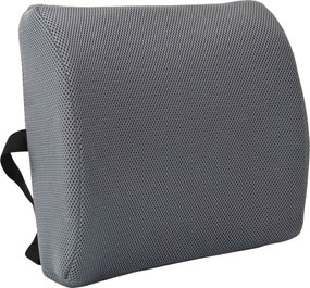 vidaXL Μαξιλάρι πλάτης Γκρι Αφρός Μνήμης 36 x 30 x 12 εκ.