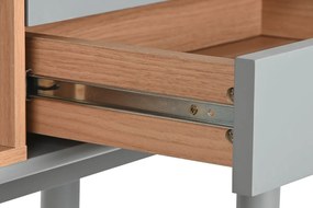 Έπιπλο Εισόδου Home ESPRIT Μπλε Γκρι 120 x 35 x 90 cm