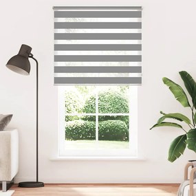 vidaXL Σύστημα Σκίασης Ρόλερ Zebra Γκρι 120 x 230 εκ.