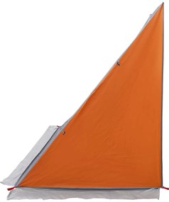 vidaXL Σκηνή για πόρτ μπαγκάζ Γκρι και Πορτοκαλί 190 x 150 x 185 εκ