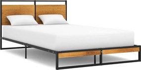 vidaXL Πλαίσιο Κρεβατιού 120 x 200 εκ. Μεταλλικό