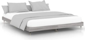 vidaXL Πλαίσιο κρεβατιού χωρίς στρώμα 160x200 εκ. Επεξεργασμένο Ξύλο
