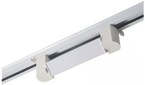 Φωτιστικό Ράγας Τριφασικό LED 30W Περιστρεφόμενο 120o Interlight-21998-Λευκό 21998