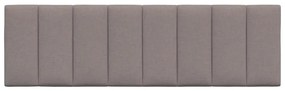 vidaXL Μαξιλάρι για Κεφαλάρι Taupe 160 εκ. Υφασμάτινο