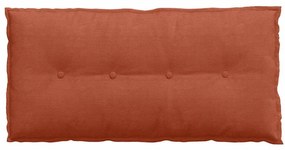 vidaXL Μαξιλάρι Πλάτης Κόκκινο Πορτοκαλί 100 x 50 cm