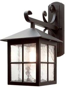 Απλίκα Φωτιστικό Τοίχου E27 60W IP23 Μαύρο Winchester BL19-BLACK Elstead BL19-BLACK Μαύρο
