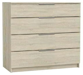 Συρταριέρα DRAWER 4-Σ 80x40x83cm Sonoma