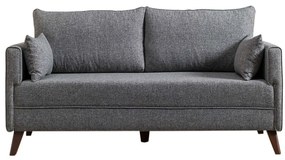 Καναπές - Κρεβάτι Τριθέσιος Bella 825BLC1501 208x81x85cm Grey