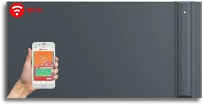 Radialight Klima WiFi 1500 Watt Ανθρακί - Ψηφιακός Θερμοπομπός Διπλής Λειτουργίας