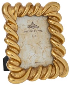 Κορνίζα Με Πλαίσιο 89737 20x3,5x25cm Gold Πολυρεσίνη