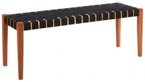 HASTAG ΠΑΓΚΑΚΙ ΜΑΥΡΟ ΦΥΣΙΚΟ 110x35xH40cm - 22-0187