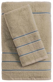 Πετσέτες Jodi (Σετ 3τμχ) Beige Palamaiki Towels Set 70x140cm 100% Βαμβάκι