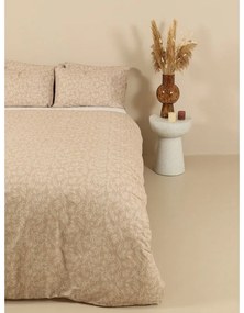 Σετ Σεντόνια Cotton Feelings 2052 Beige Υπέρδιπλο (235x270)