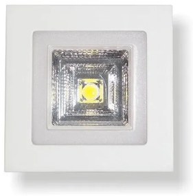 Χωνευτό Σποτ Φωτιστικό Οροφής LED COB SMD 12W 3000K-4000K Λευκό Epistar 5256 Spotlight-5256-Λευκό 5256