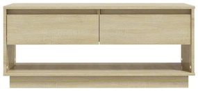 vidaXL Έπιπλο Τηλεόρασης Sonoma Δρυς 102x41x44 εκ. Επεξ. Ξύλο