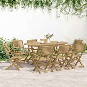 vidaXL Καρέκλες Κήπου Πτυσσόμενες 6 τεμ 54,5x61,5x86,5 εκ Μασίφ Ακακία