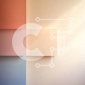 Intra Συλλεκτικό Ξύλινο Παζλ Plywood  4mm - Πολύχρωμα ορθογώνια μπλοκ σε έναν κενό λευκό τοίχο Σε Ξύλινο Κουτί - Διαστάσεις Puzzle: 10x10 cm – 25 κομμάτια