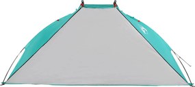 vidaXL Σκηνή Παραλίας Πράσινο Θάλασσας 268x223x125εκ. Πολυεστέρας 185T