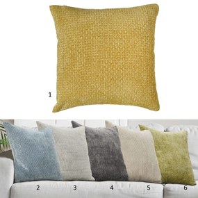 Διακοσμητική Μαξιλαροθήκη (42x42) Whitegg D0352 Γκρι