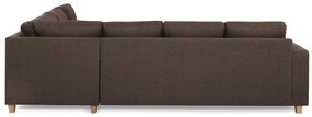 Γωνιακός Καναπές Scandinavian Choice C156, Δρυς, Καφέ, 284x223x80cm, Πόδια: Ξύλο | Epipla1.gr