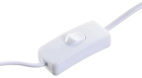 Επιτραπέζιο Φωτιστικό Home ESPRIT Λευκό Χρυσό 50 W 220 V