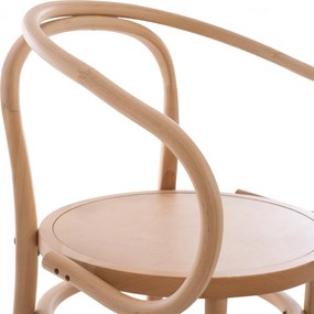 Καρέκλα-Πολυθρόνα JANELLE Ξύλινη Οξιά Φυσικό 56x52x82Υεκ. 56x52x82 εκ.