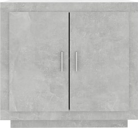 vidaXL Ντουλάπι Γκρι Σκυροδέματος 80x40x75 εκ. Επεξεργασμένο Ξύλο