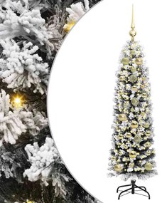 vidaXL Τεχνητό Χριστουγεννιάτικο Δέντρο με 150 LED Πράσινο 150 cm