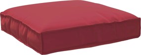 vidaXL Μαξιλάρι Κόκκινο 80 x 80 x 12 cm Ύφασμα Όξφορντ